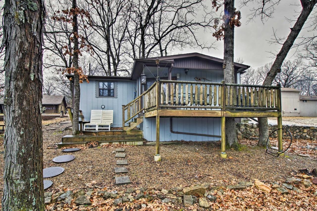 Rustic Stockton Lake Cabin Half Mile To Boat Ramp! 外观 照片